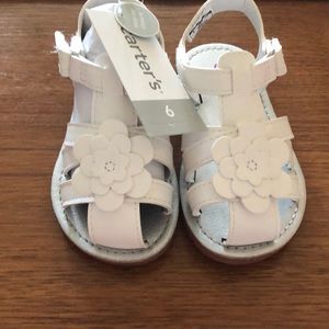 Toddlers white sandals